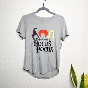 It’s Just A Bunch of Hocus Pocus Gray T-Shirt Juniors Medium (7-9) NEW